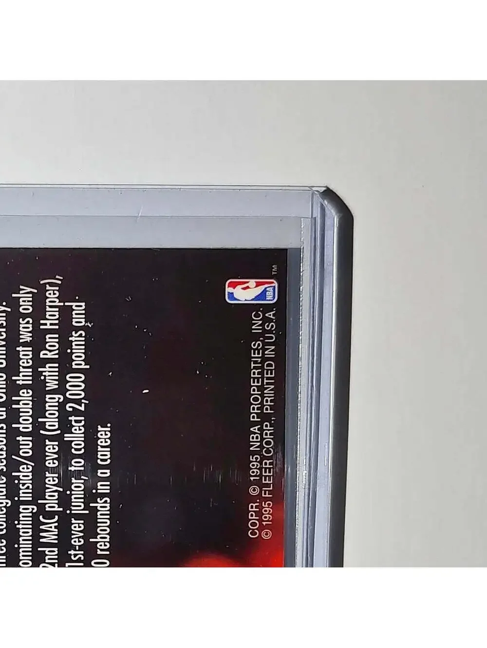 Gary Trent Rookie 1995-96 Flair NBA #R-12 Class of '95